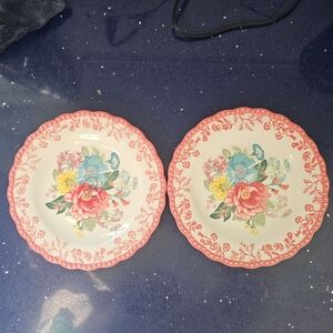 Pioneer Women Rose Florish Salad Plates